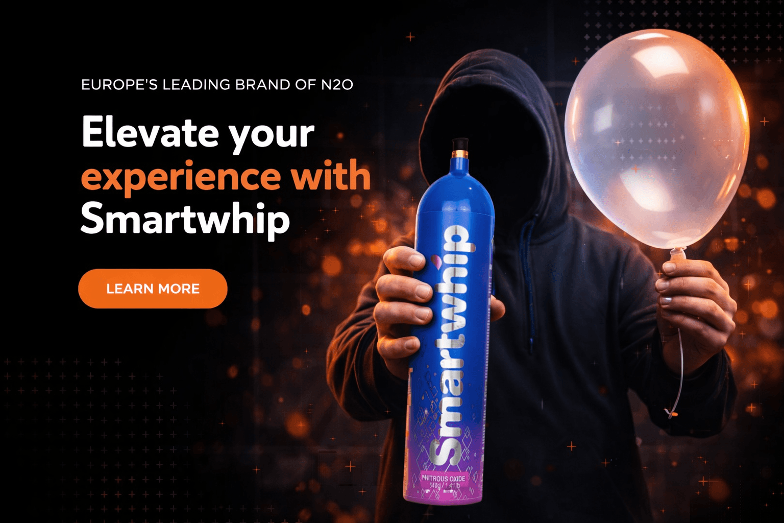 SmartWhip — Europe's Leading Brand of N2O. Elevate your experience.